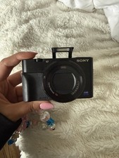 Sony Cyber-shot RX100 V RX100M5 Digital Camera 20.1MP w/Charger  Card Battery