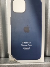 Apple Original silicone case for iPhone 13, Navy Blue