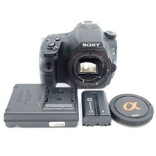 Fotocamera DSLR mirrorless Sony 58 SLT A58 nera funzione controllata 11014