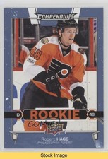 2017-18 Upper Deck Compendium Rookies Blue Robert Hagg #297 READ a3z