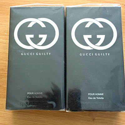 Gucci Gucci Guilty Pour Homme Eau de Toilette Spray 90 ml Normale Größe 2 Stück