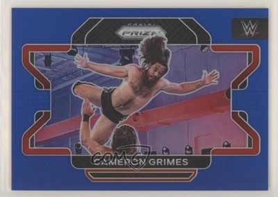 2022 Panini Prizm WWE Blue Prizm 94/199 Cameron Grimes #49 0w2b