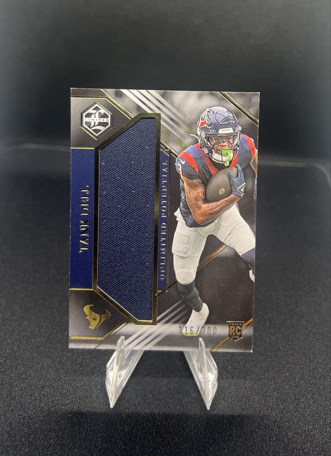 Tank Dell Panini Limited Unlimited Potential Relics #LPTD Base