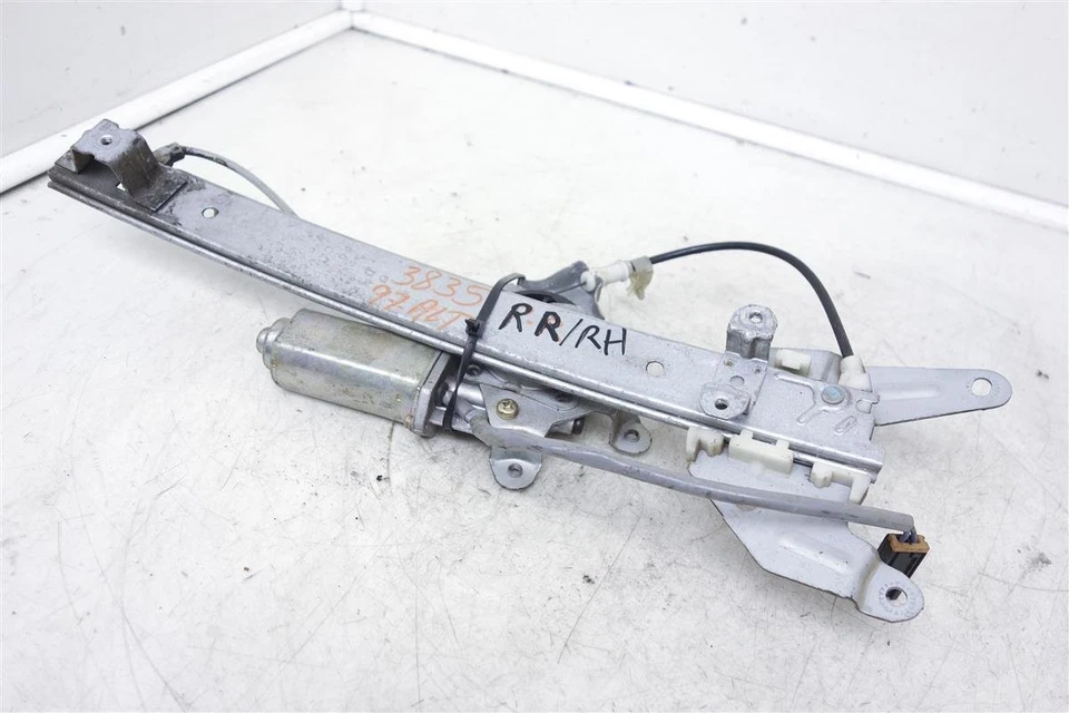 Nissan Altima 1994-1997 puerta trasera pasajero ventana eléctrica regulador y motor Foto 3 de 4