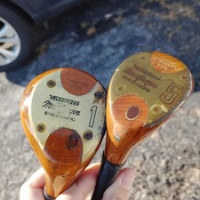 Vintage MacGregor Golf Clubs Driver  5 Wood RH Eye-O-Matic Fairway