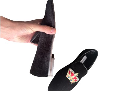 Steve Madden Velvet/ Suede Crown Loafers | eBay display picture 3