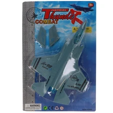Thunder Combat Durable Pull Back Jet Toy