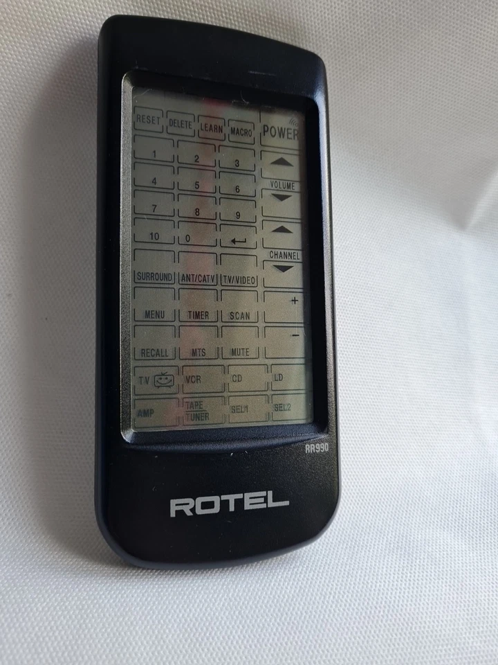 Original Rotel RR990 Universal Lernfähige Fernbedienung Getestet Remote Control - Image 3 of 4