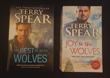 2 Red Wolf novels-Terry Spear-The Best of Both Wolves & Joy to the Wolves