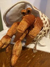 FOLKMANIS HERMIT CRAB In Shell Hand Puppet Very Nice