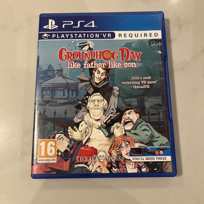 Groundhog Day Like Father Like Son (Sony PlayStation 4 VR 2019) PS4 VR Spiel PSVR