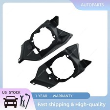 2x Fog Light Bracket For 2012-2014 Honda Crv Cr-v Black 33961t0aa0033966t0aa00