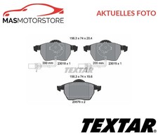 SATZ BREMSBELÄGE BREMSKLÖTZE VORNE TEXTAR 2301802 A FÜR VW PASSAT