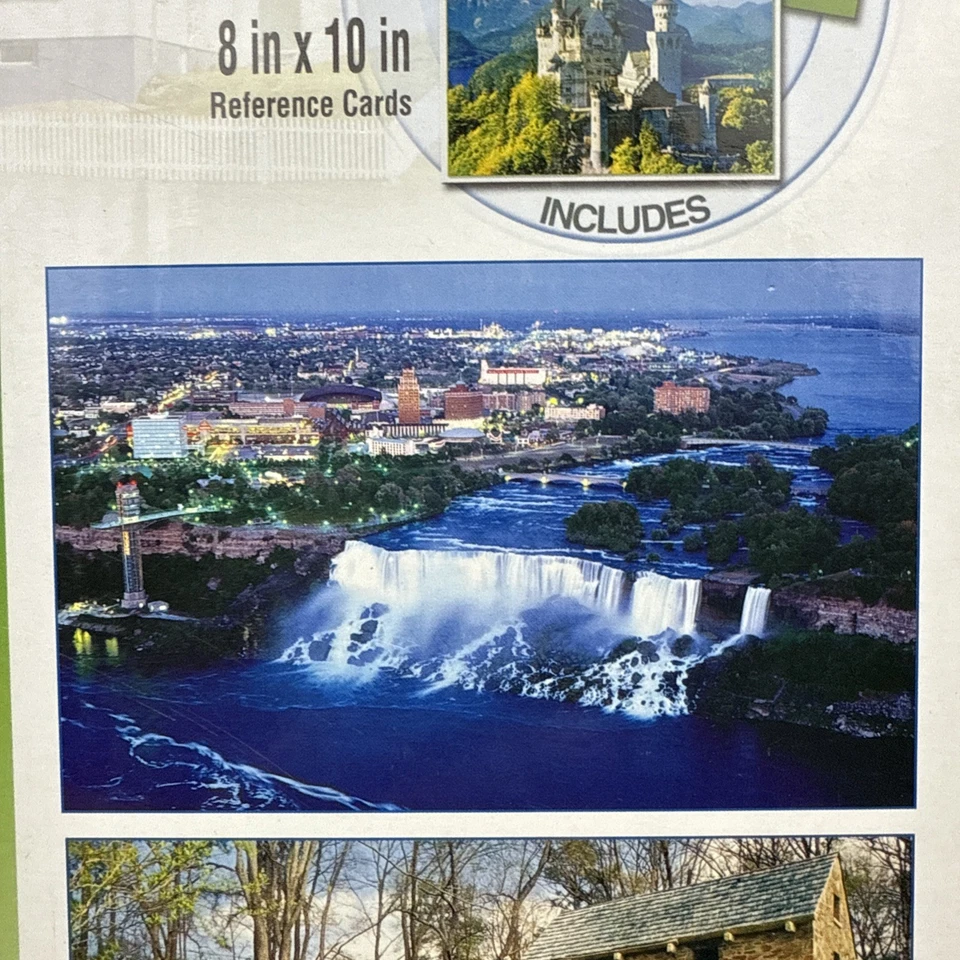 Lot 8 Puzzlers Collection Puzzle 4800 Pieces Extra Thick Dlx Coded 1-pc Missing! - Image 4 of 4