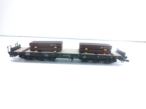 Roco H0 Schwerlastwagen mit Ladung 31 80 485 3 563-3 - DB - ohne OVP # 11885 | Zustand: Gebraucht