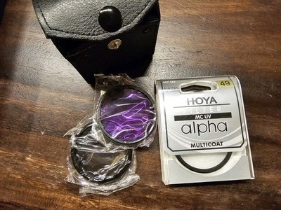 Hoya Alpha MC UV Multicoated 49mm UV Protection Filter for Digital DSLR Cameras