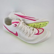 Nike Zoom Ja Fly 4 Sail Fierce Pink Track Spikes Cleats Men's Size 11.5