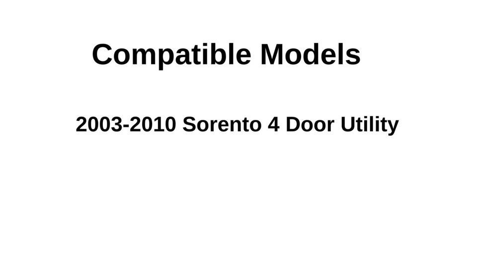 Se adapta a Kia Sorento 2003-2010 lado del pasajero puerta delantera derecha ventana vidrio Foto 3 de 4