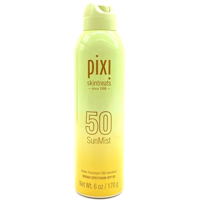Pixi SkinTreats 50 SunMist Water Resistant SPF 50, 6 oz. Water Resistant 02/2026