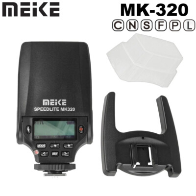 MEIKE MK-MK320 TTL HSS Flash Light SpeedLite For Canon Nikon