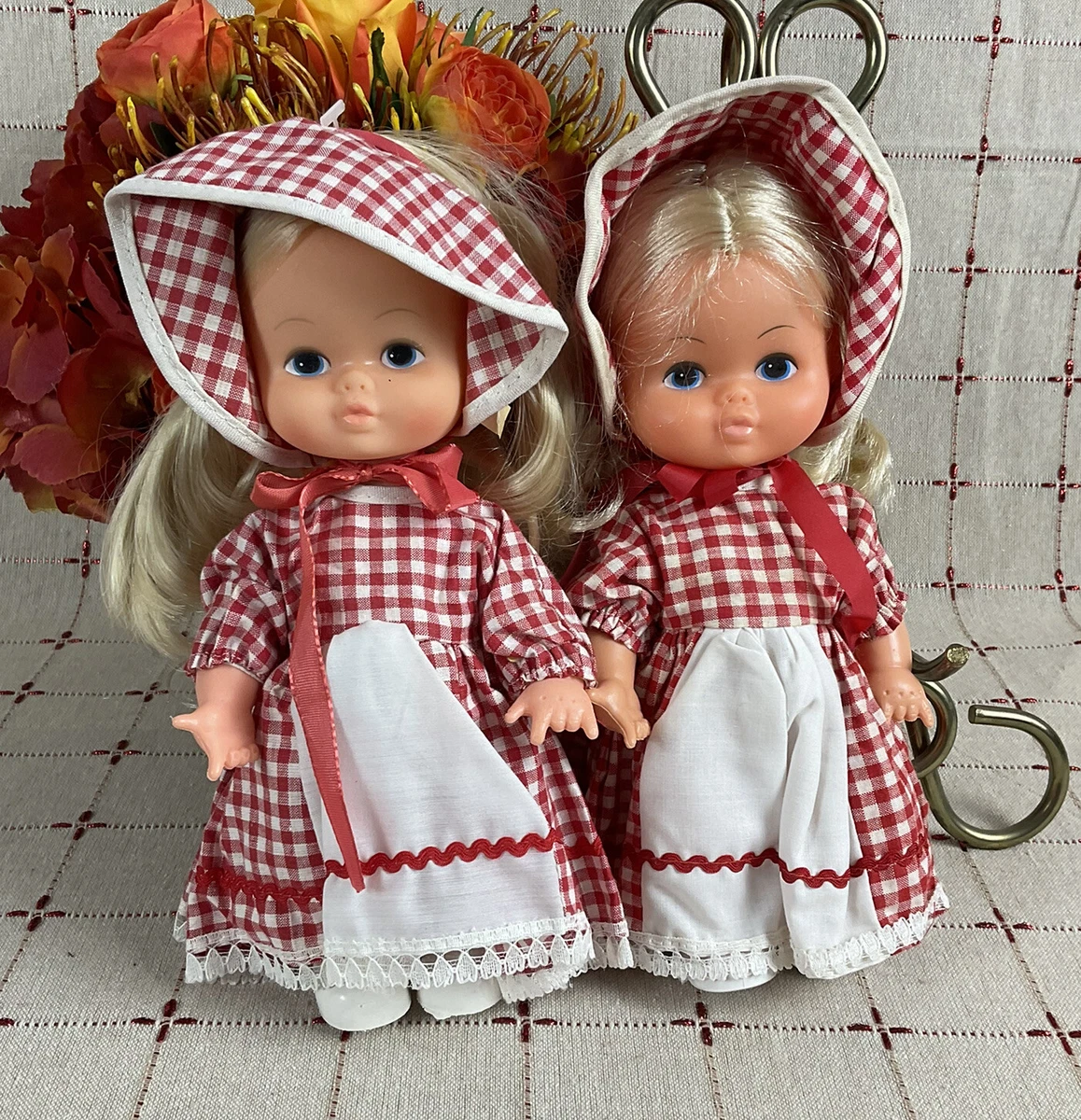 Vintage red gingham clearance dress