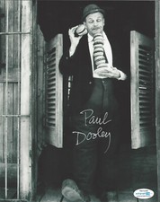 PAUL DOOLEY HAND SIGNED AUTHENTIC 'POPEYE' 8X10 PHOTO ACOA ACTOR COMEDIAN