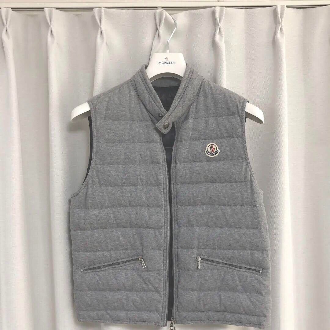 MONCLER DOWN VEST GERARD GILET Gray Size 1 used | eBay MONCLER DOWN VEST GERARD GILET Gray Size 1 used | eBay