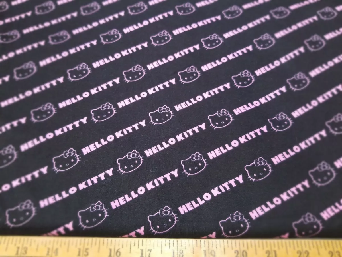 Hello kitty jersey best sale fabric