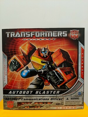 Transformers G1 Blaster Collectors Club Commemorative Edition New Sealed
