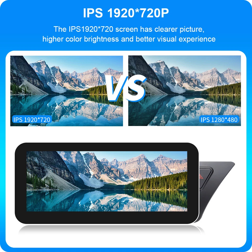 For Audi A4 A5 B8 S4 S5 10.25" Car Stereo Sat Nav IPS DAB+ Android14 CarPlay DVR - Image 3 of 4