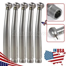 1-5Pcs 2HOLE NSK Style Dental Fiber Optic LED E-generator High Speed Handpiece