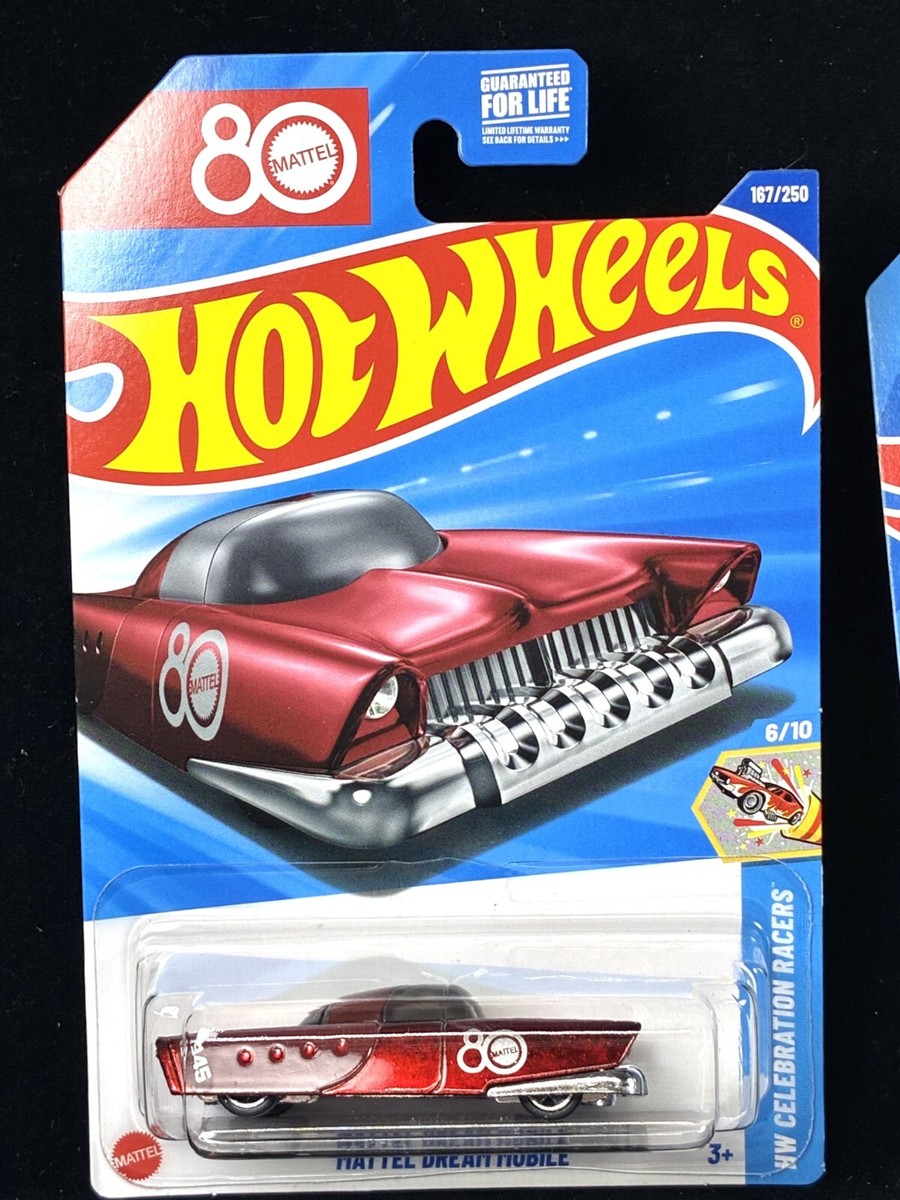 Hot Wheels Kool Kombi VW Bus & Mattel Dream Mobile Mattel 80th