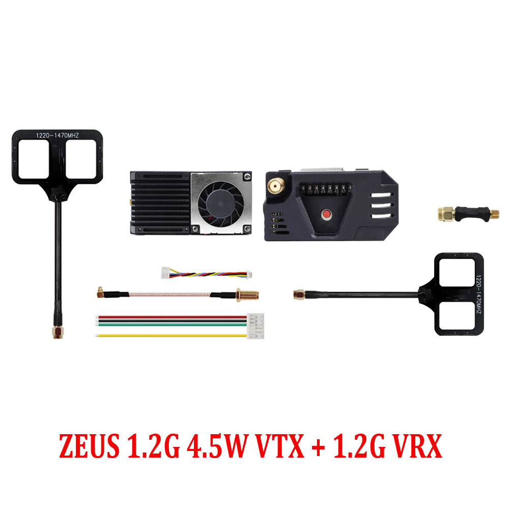 Zeus 800mw Hglrc Zeus F4 HGLRC ZEUS VTX 8CH 25mW 800mW Switchable 2-8S VTX