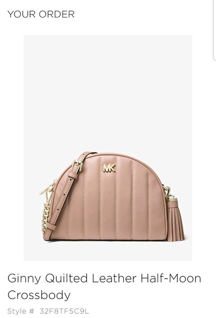 michael kors half moon bag