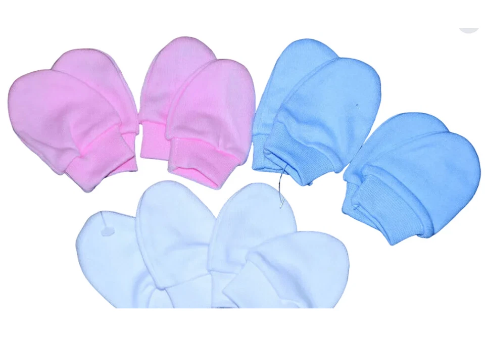 Kratzfäustlinge Baby Fäustlinge Kratzfäustel Babyhandschuhe Handschuhe Set