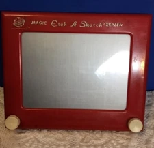 Magic Etch A Sketch Screen #505 Ohio Art 1960s - Fully Functional