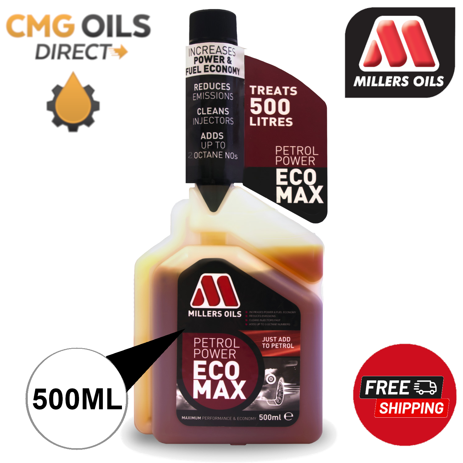 MILLERS OILS FUEL TREATMENT ADDITIVE MULTISHOT 500ml 6205 5024081620532 eBay
