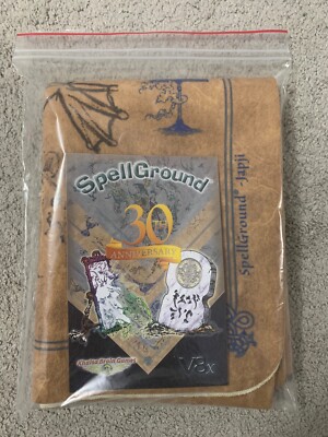 30th Anniversary Ltd SpellGround JAPJI TAN 2-Player Playmat NEW