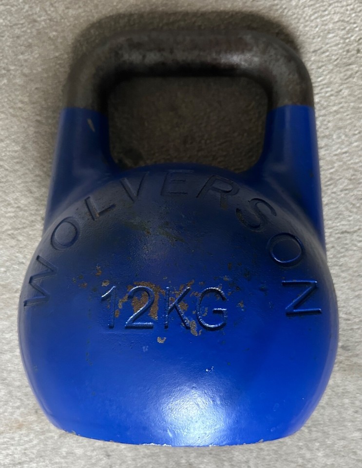 12kg Wolverson kettlebell competion style Blue hollow core Best on