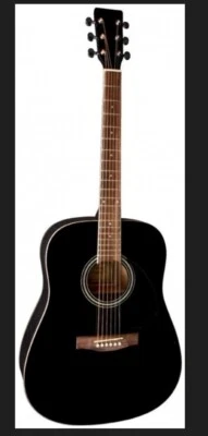 Guitare Acoustique Gewa Pure vgs D-10 BK avec sa Housse - Photo 1/4