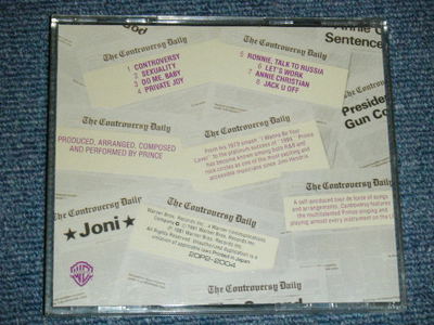 PRINCE Japan 1989 NM CD 20P2-2004 CONTROVERSY | eBay