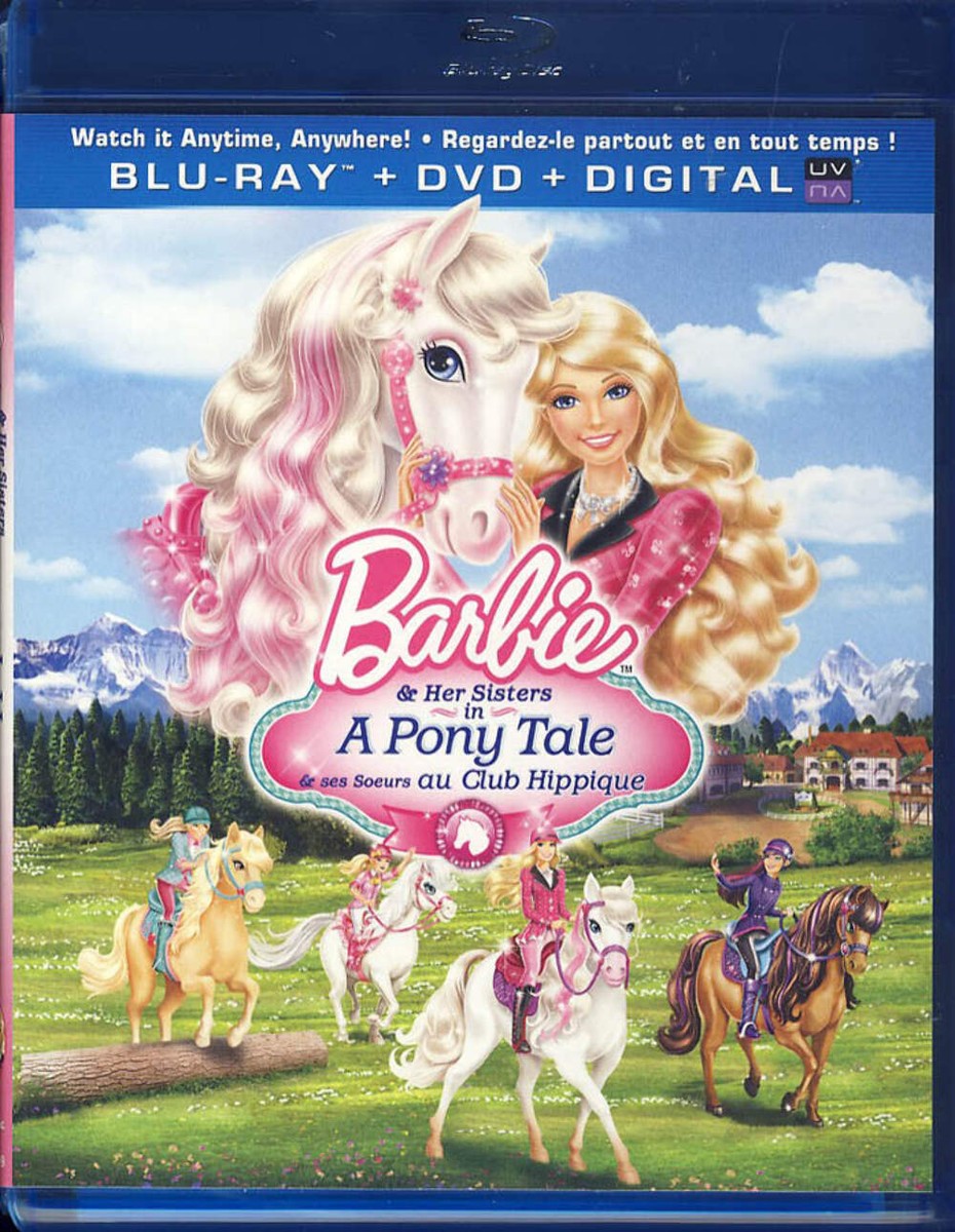 Barbie Her Sisters In A Pony Tale (Blu-ray DVD Digital) (Blu