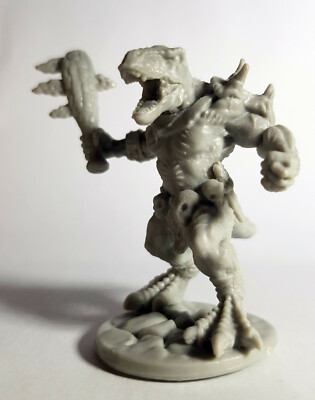 1x TYREA BRONZELOCKS - BONES REAPER Figurine Miniature Rpg Jdr Barbarian 77374 - Foto 2