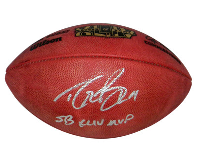 saints autographed football