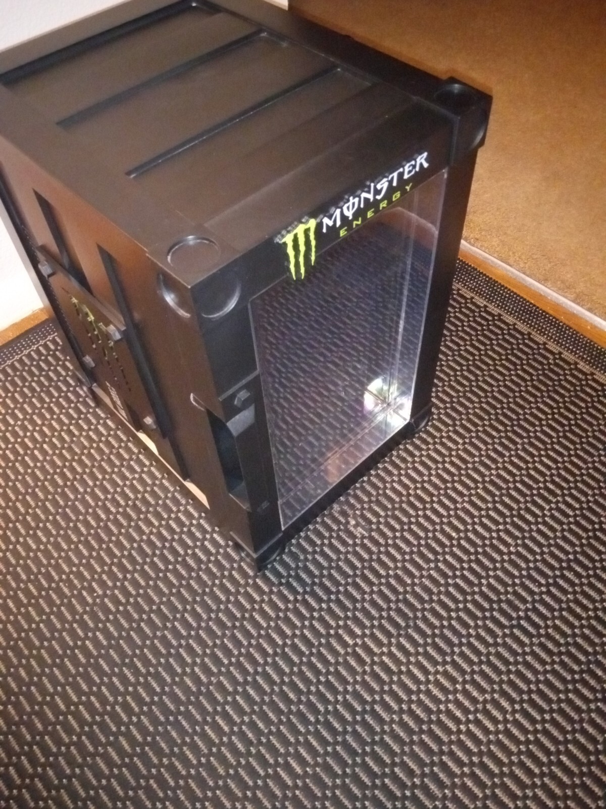 Monster Energy Drink Mini Fridge (GUC missing middle shelf FREE sh