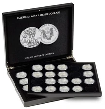 American Silver Eagle ASE Coin Presentation Case Gift Box By Lighthouse New