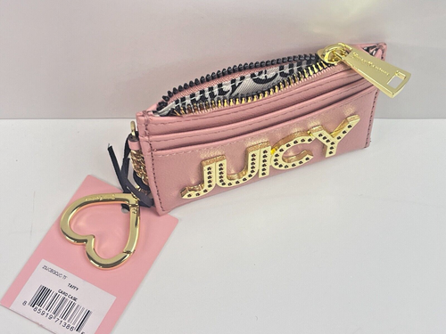 JUICY COUTURE TAFFY CARD CASE and KEY CHAIN - Picture 3 of 4