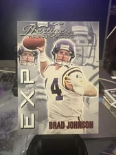 1999 Playoff Prestige EXP Football Card #57 Brad Johnson