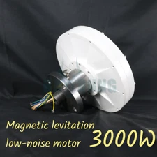 3000W 48V ~220V Vertical Wind Turbine 300rpm PMG Coreless Maglev DIY Generator