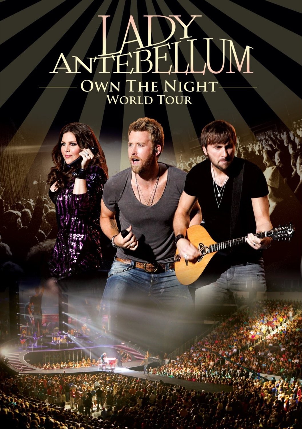 Lady Antebellum Own the Night World Tour DVD NEW